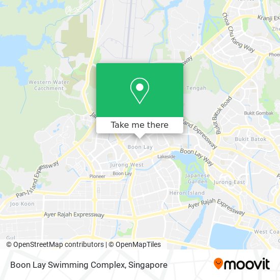 Boon Lay Swimming Complex map