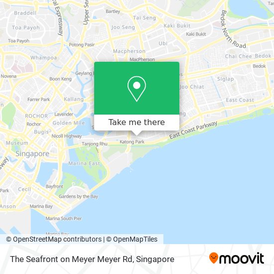 The Seafront on Meyer Meyer Rd map