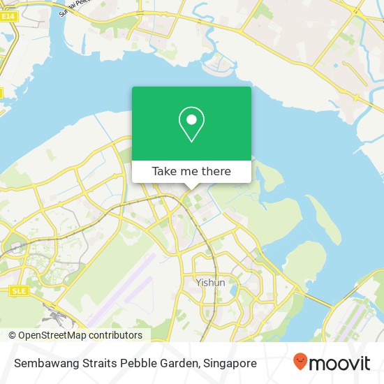 Sembawang Straits Pebble Garden map