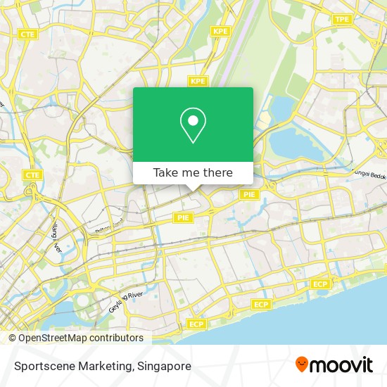 Sportscene Marketing map