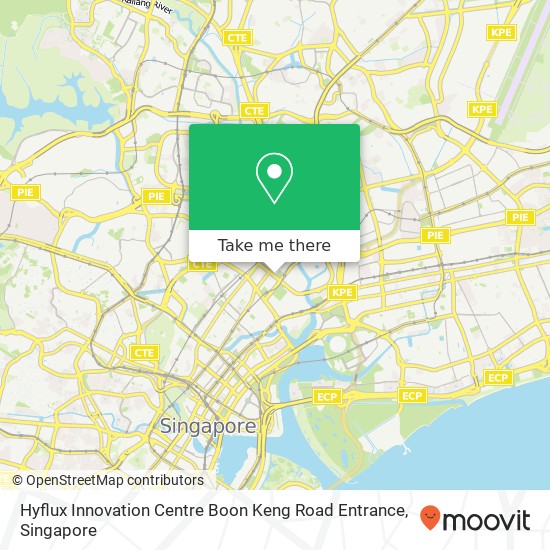 Hyflux Innovation Centre Boon Keng Road Entrance map