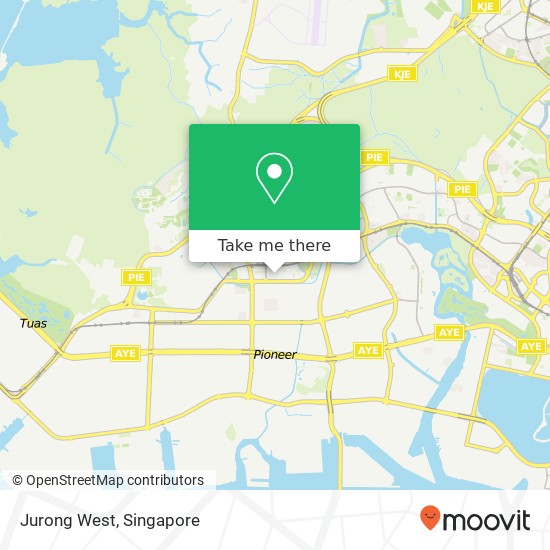 Jurong West map