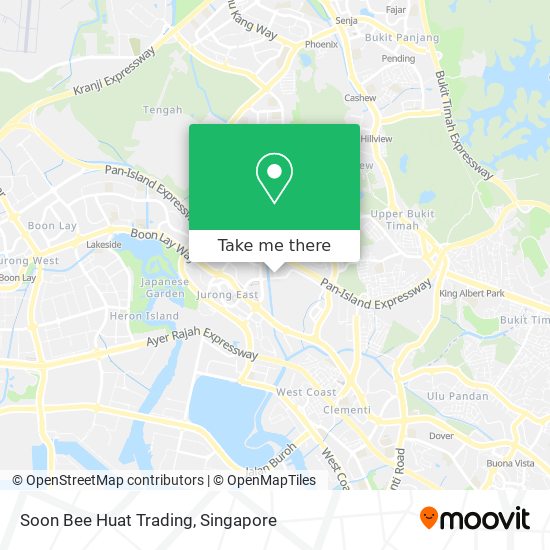 Soon Bee Huat Trading map