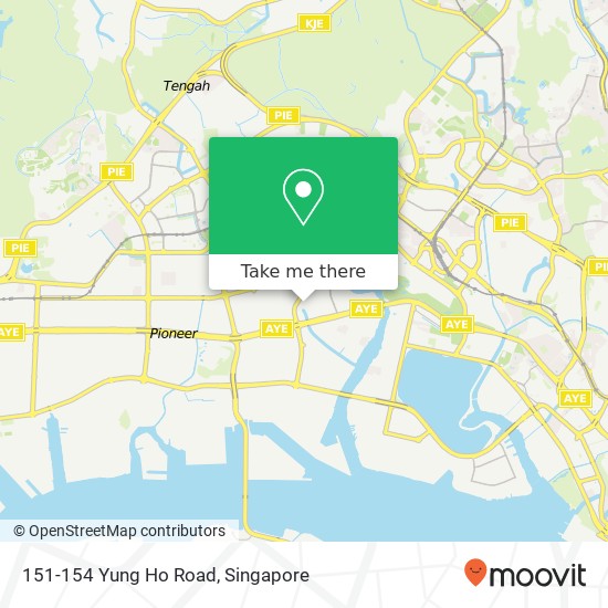 151-154 Yung Ho Road map