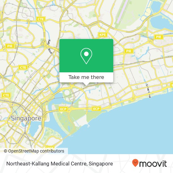 Northeast-Kallang Medical Centre地图