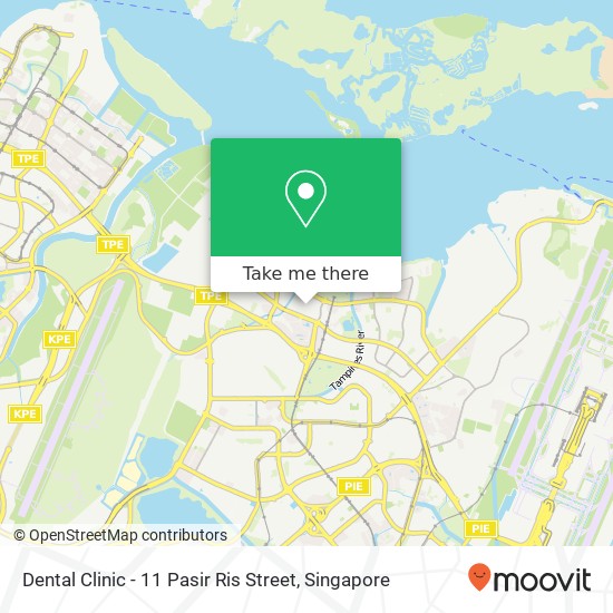 Dental Clinic - 11 Pasir Ris Street map