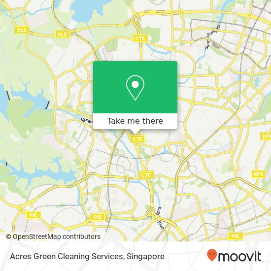 Acres Green Cleaning Services map