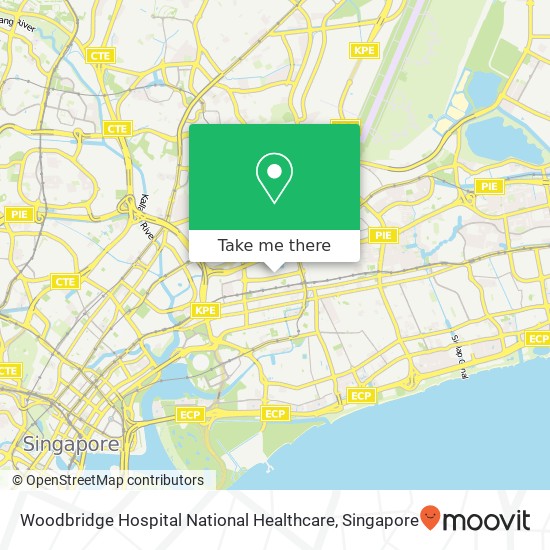 Woodbridge Hospital National Healthcare map