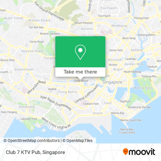 Club 7 KTV Pub map