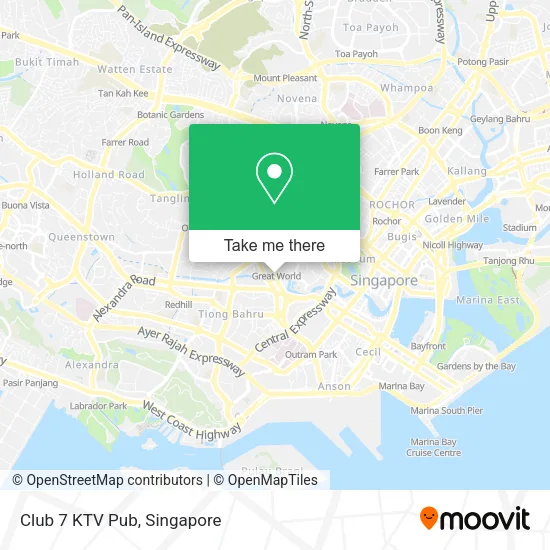Club 7 KTV Pub地图
