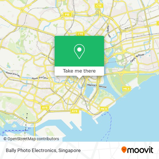 Bally Photo Electronics map
