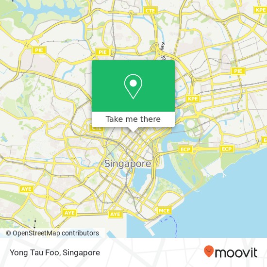 Yong Tau Foo map