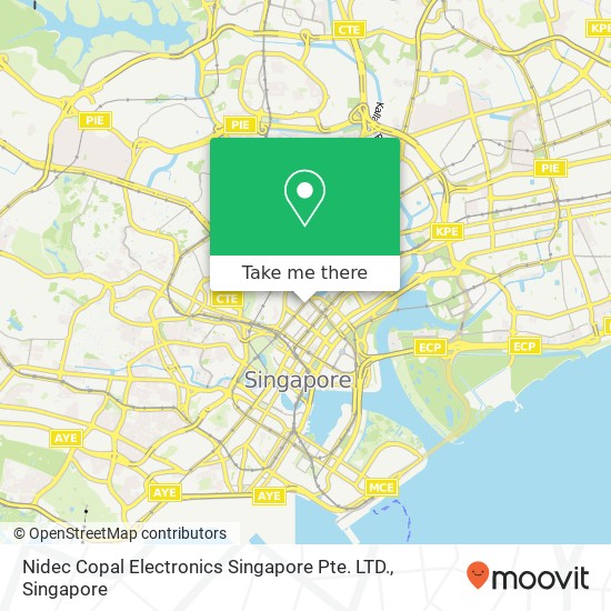 Nidec Copal Electronics Singapore Pte. LTD. map