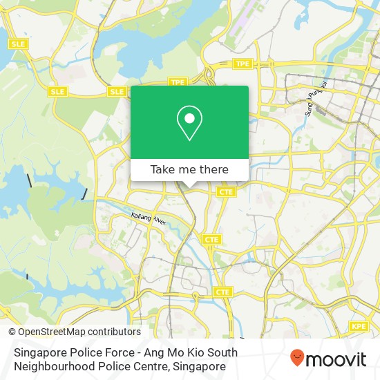 Singapore Police Force - Ang Mo Kio South Neighbourhood Police Centre地图