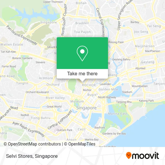 Selvi Stores map