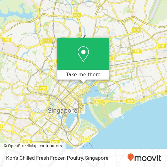 Koh's Chilled Fresh Frozen Poultry map