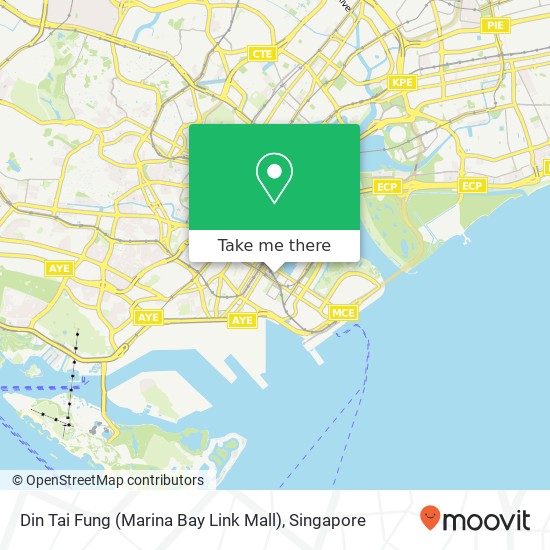 Din Tai Fung (Marina Bay Link Mall) map