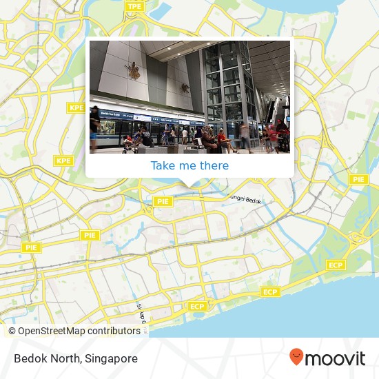 Bedok North map