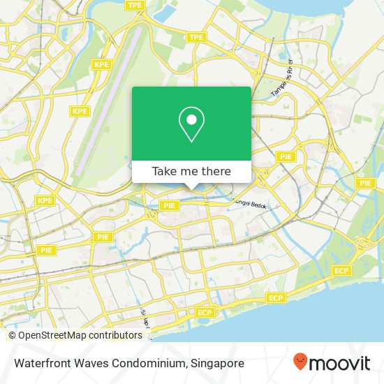 Waterfront Waves Condominium map