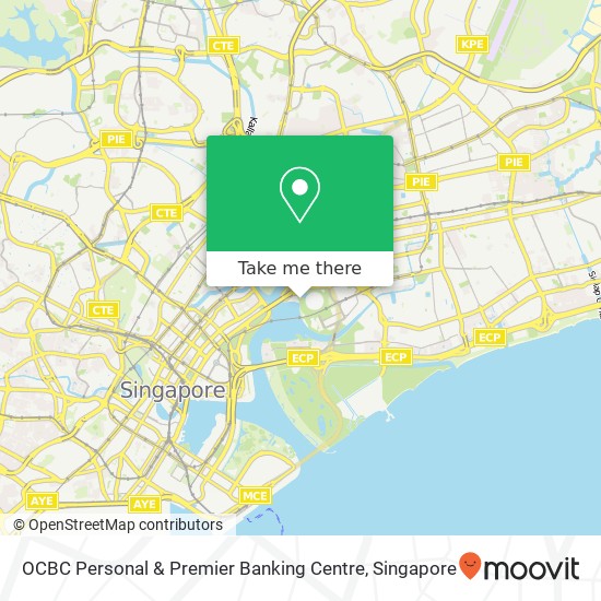 OCBC Personal & Premier Banking Centre地图