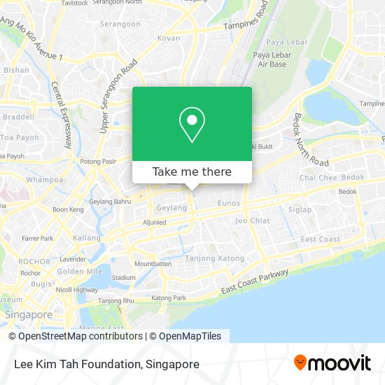 Lee Kim Tah Foundation map