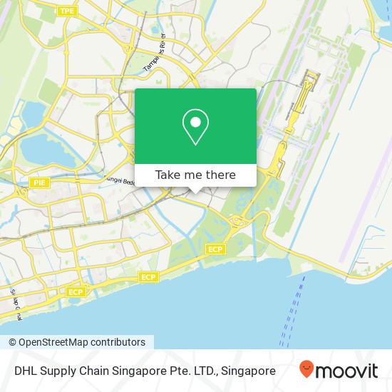 DHL Supply Chain Singapore Pte. LTD. map