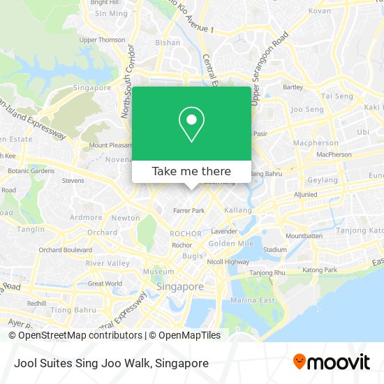 Jool Suites Sing Joo Walk地图