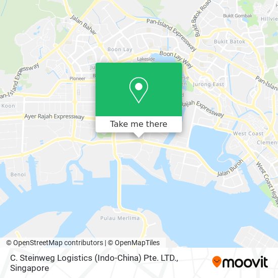 C. Steinweg Logistics (Indo-China) Pte. LTD. map