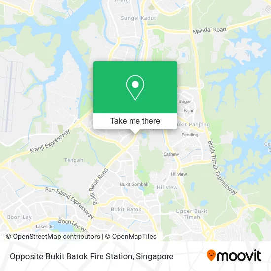 Opposite Bukit Batok Fire Station map