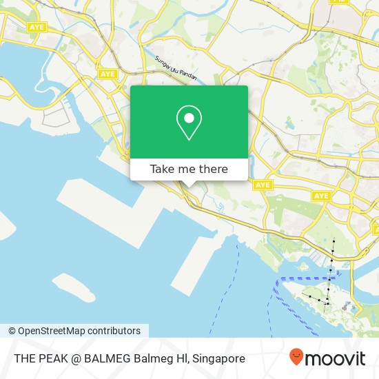 THE PEAK @ BALMEG Balmeg Hl map