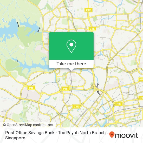 Post Office Savings Bank - Toa Payoh North Branch map
