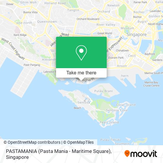 PASTAMANIA (Pasta Mania - Maritime Square)地图
