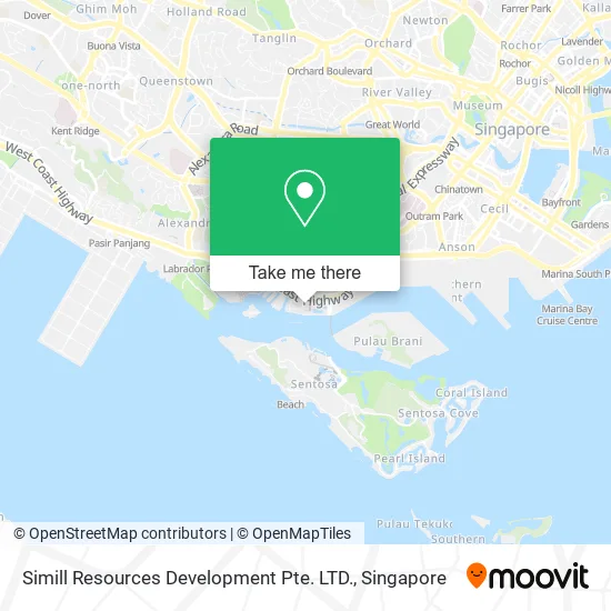 Simill Resources Development Pte. LTD. map
