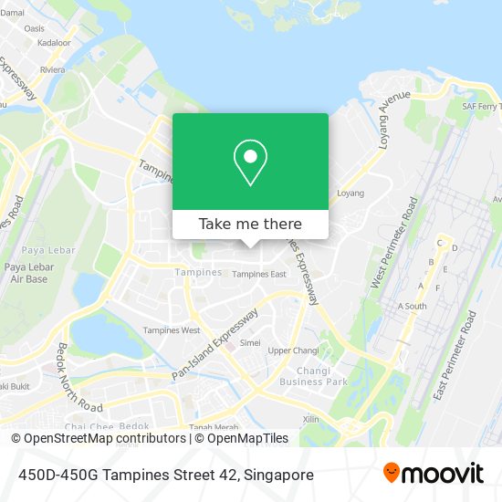 450D-450G Tampines Street 42 map