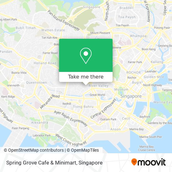 Spring Grove Cafe & Minimart map