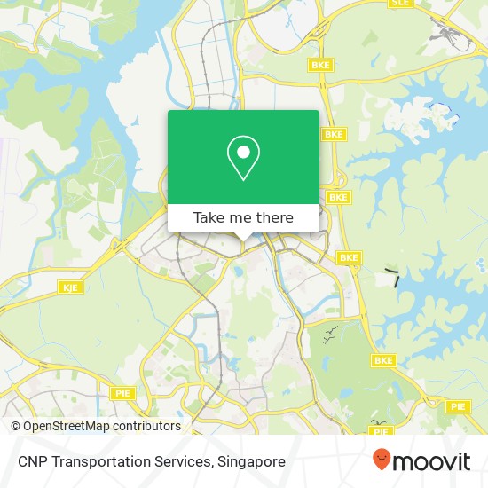 CNP Transportation Services map