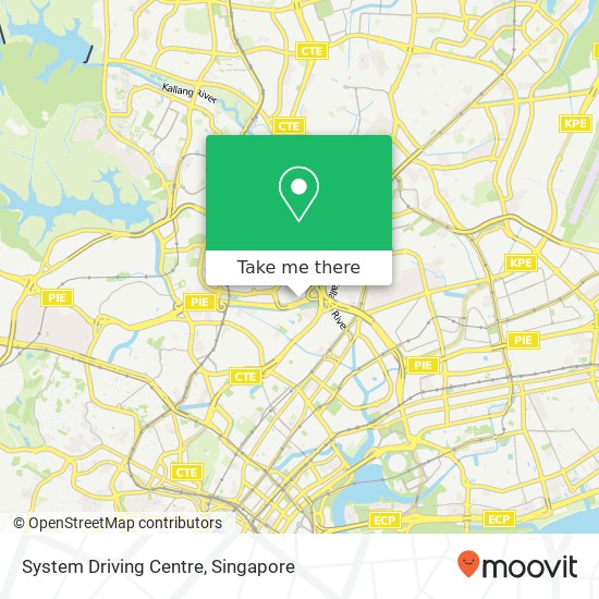 System Driving Centre map