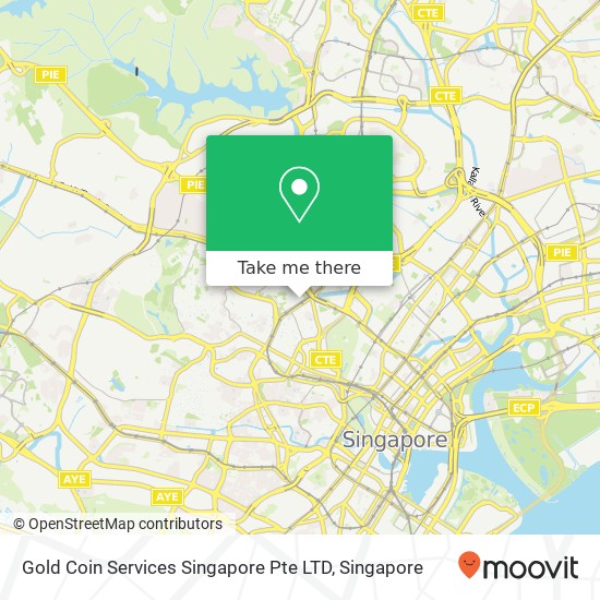 Gold Coin Services Singapore Pte LTD map