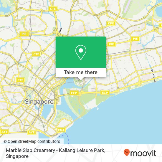 Marble Slab Creamery - Kallang Leisure Park地图