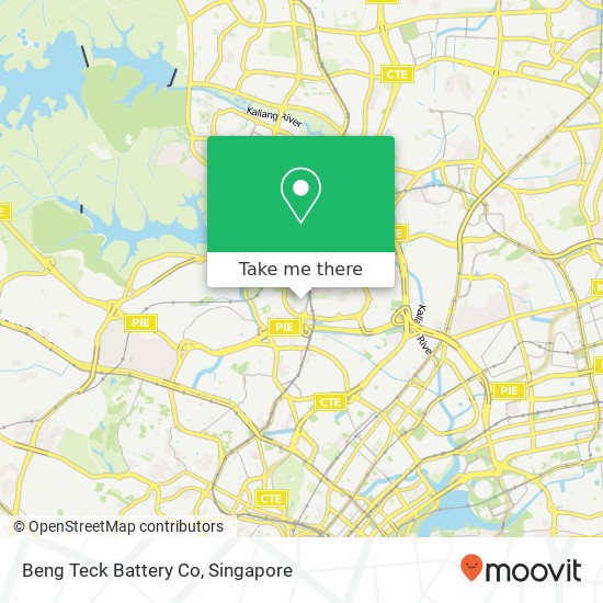 Beng Teck Battery Co map