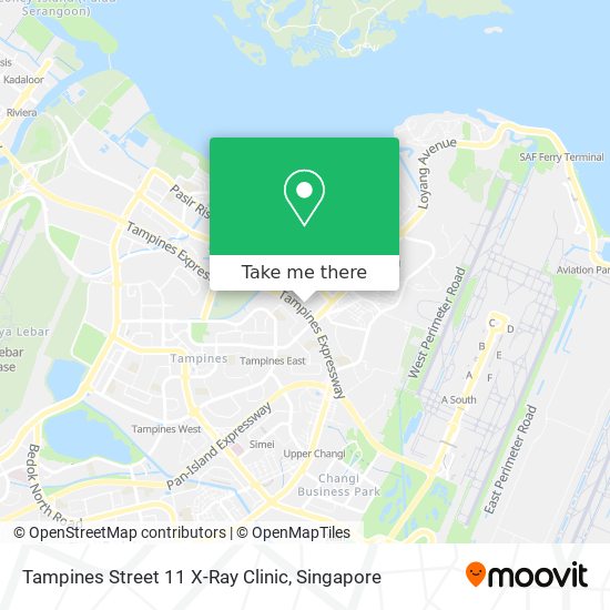 Tampines Street 11 X-Ray Clinic地图