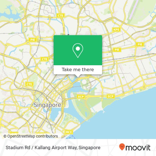 Stadium Rd / Kallang Airport Way map