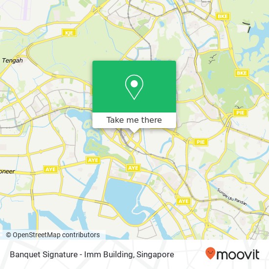Banquet Signature - Imm Building map
