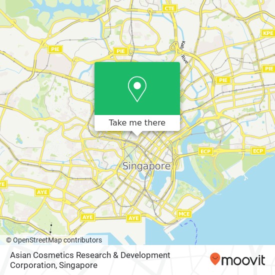 Asian Cosmetics Research & Development Corporation map
