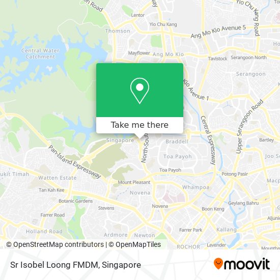 Sr Isobel Loong FMDM map