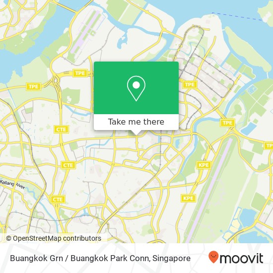 Buangkok Grn / Buangkok Park Conn map