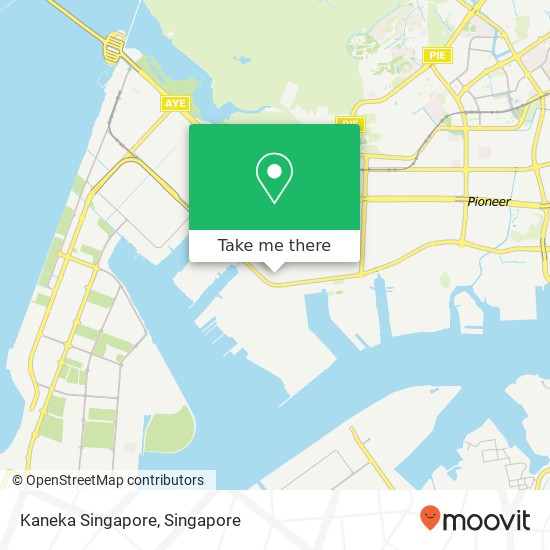 Kaneka Singapore map