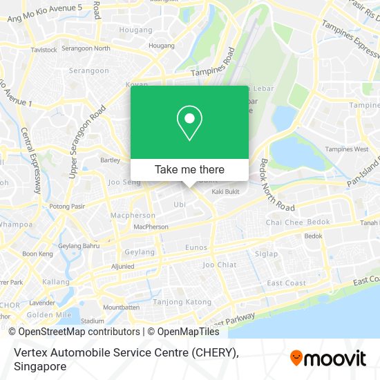 How To Get To Vertex Automobile Service Centre Chery In Singapore By Metro Or Bus