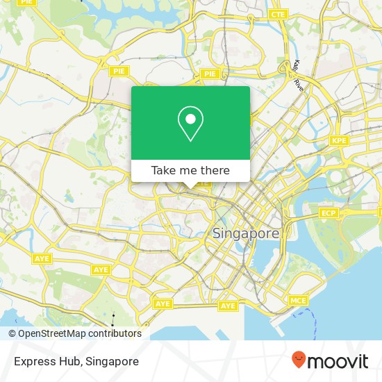 Express Hub地图
