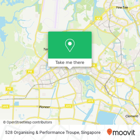 528 Organising & Performance Troupe map